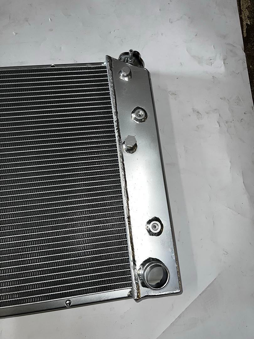 4.1L-5.7L. V6-V8 Chevrolet C/K Series Full Aluminum 3-Row Racing Radiator 3 Row Aluminum Performance Radiator. Trucks / Cars / SUVs From 1960 To 1985 OB Ra-chevyt73-3