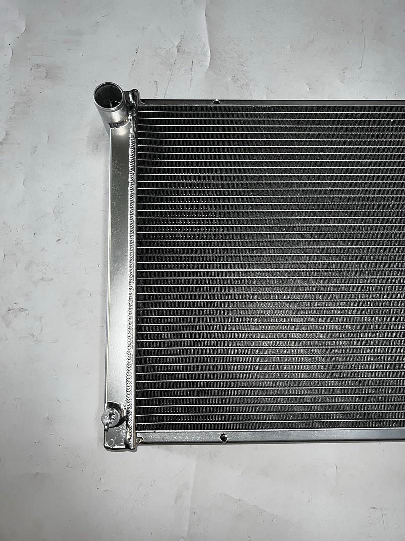 4.1L-5.7L. V6-V8 Chevrolet C/K Series Full Aluminum 3-Row Racing Radiator 3 Row Aluminum Performance Radiator. Trucks / Cars / SUVs From 1960 To 1985 OB Ra-chevyt73-3