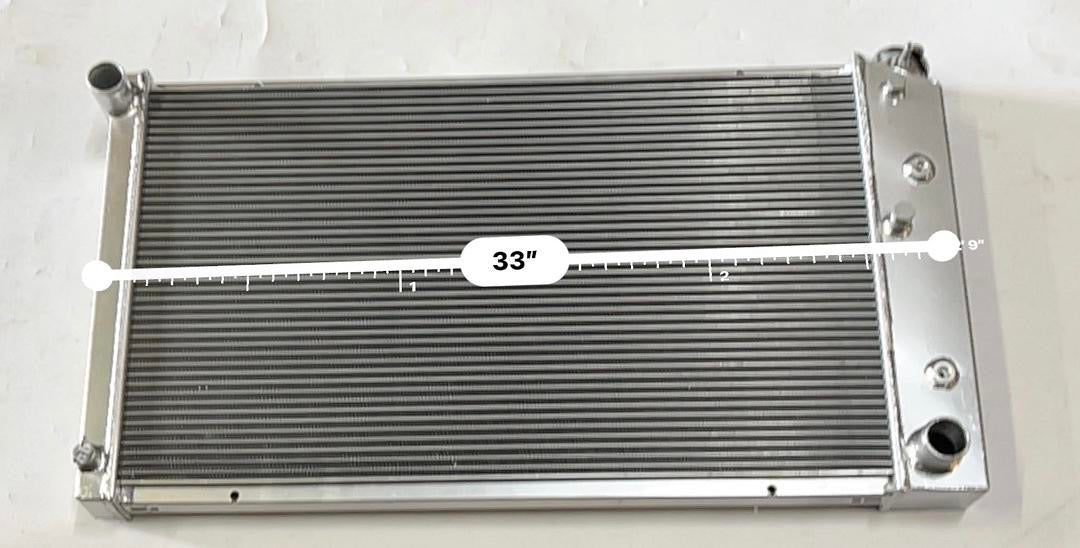 4.1L-5.7L. V6-V8 Chevrolet C/K Series Full Aluminum 3-Row Racing Radiator 3 Row Aluminum Performance Radiator. Trucks / Cars / SUVs From 1960 To 1985 OB Ra-chevyt73-3