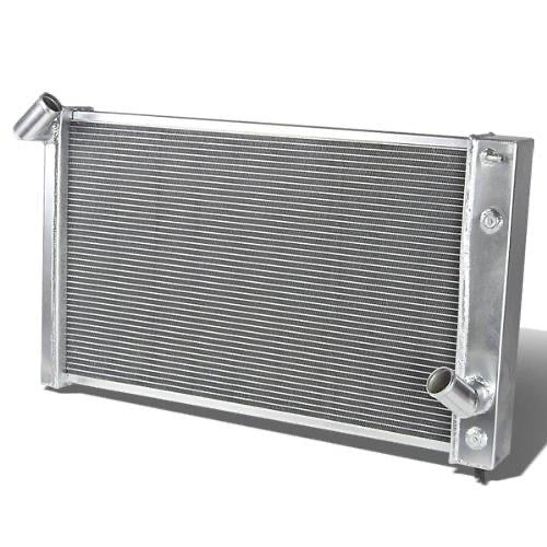 2-Row Full Aluminum Radiator 27.50 x 17.25 x 1.75 [Compatible with 69-72 Chevy Corvette SBC 7.0L/7.4L V8 ZL1/LS5] RA-CCV869-70L-2