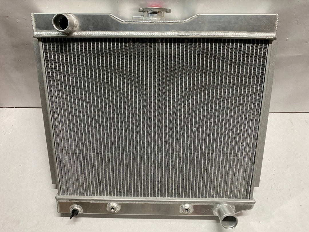 3-Row Full Aluminum Radiator 74 DODGE CHALLENGER 50-54 CHEVY BEL AIR / 53-54 CORVETTE RA-CHARGER74-3