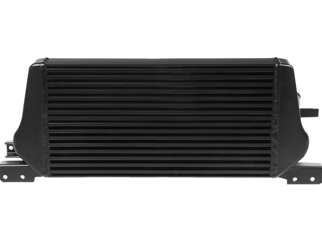 Eco boost black turbo intercooler 15-19 ford mustang Boitcl-fm15-t2-bk