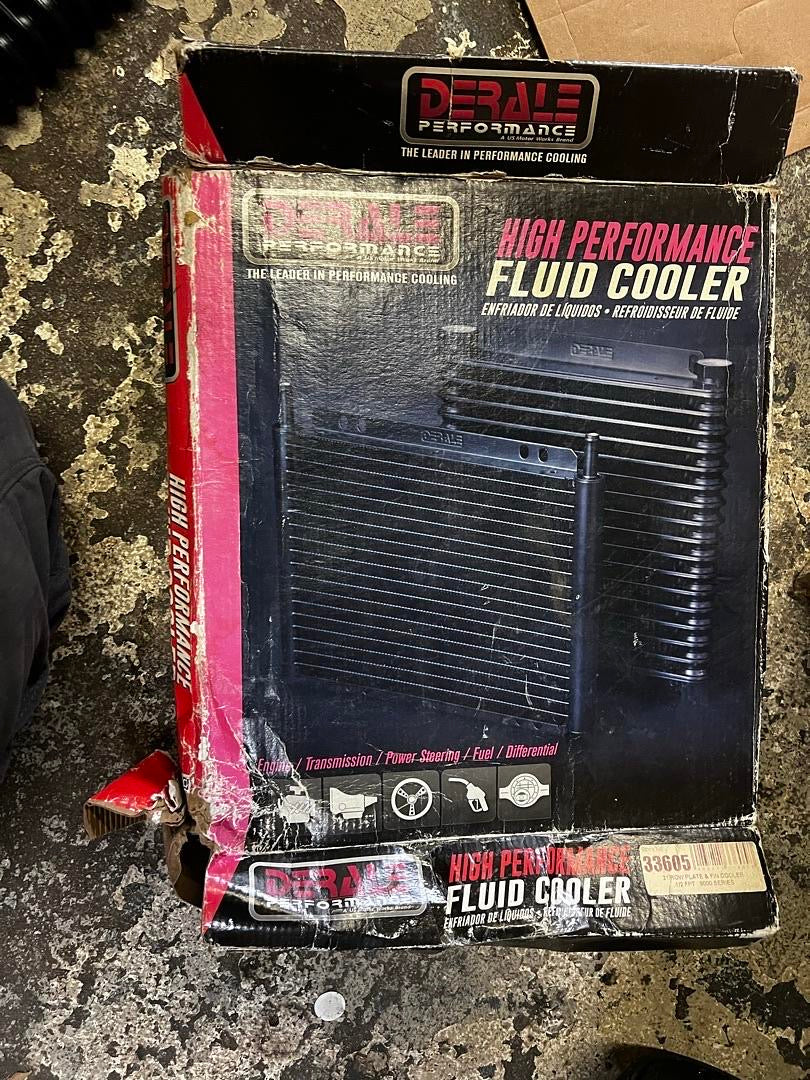 Derale 9000 Series Fin and Plate Transmission Coolers