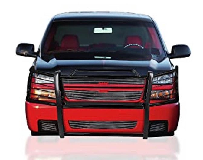 Mild steel Front grille guard 03-07 Silverado 1500&HD CLASSIC 03-06 Silverado 2500 GRILL-G-009-Bk