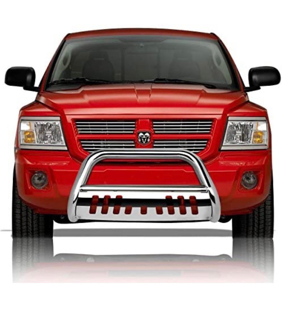 Bull bar tumba burro push bar 3” inch black 05-10 dodge dakota Burb-016-bk