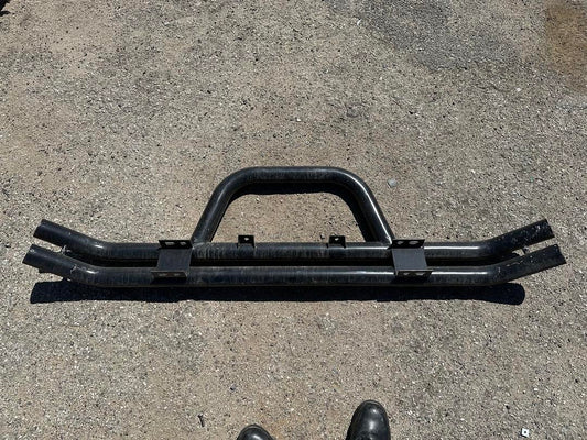 Front Tube Bumper Off Road Black  87-06 Jeep Wrangler 4X4-T121-BK