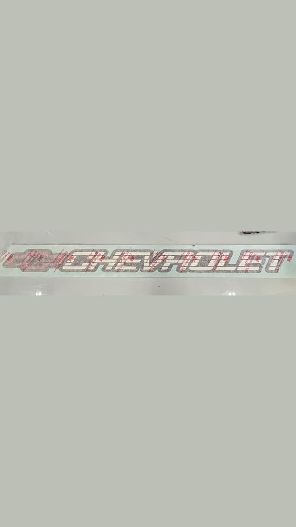 chevrolet winshield sticker tailgate sticker