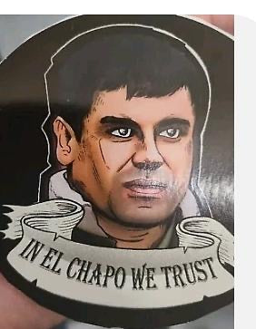 chapo sticker 4inch