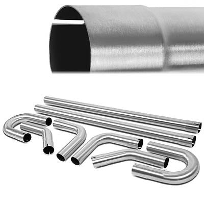 8 Pcs 3 Inches Stainless Steel DIY Custom Pipe ZTL-30SS-8P