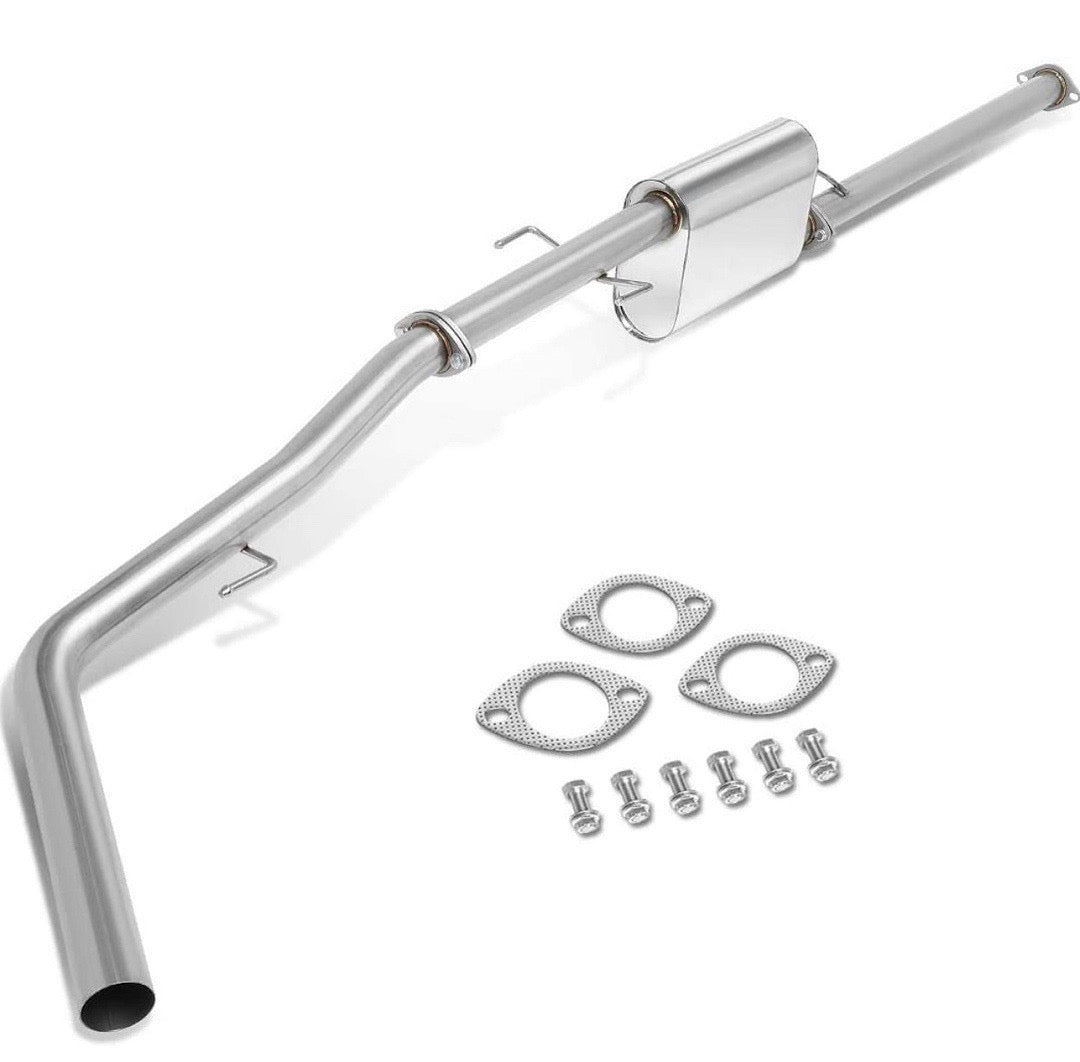 cat back exhaust system 13-15 Toyota Tacoma crew / extended cab 2.7L CBE-TTAC13-27L