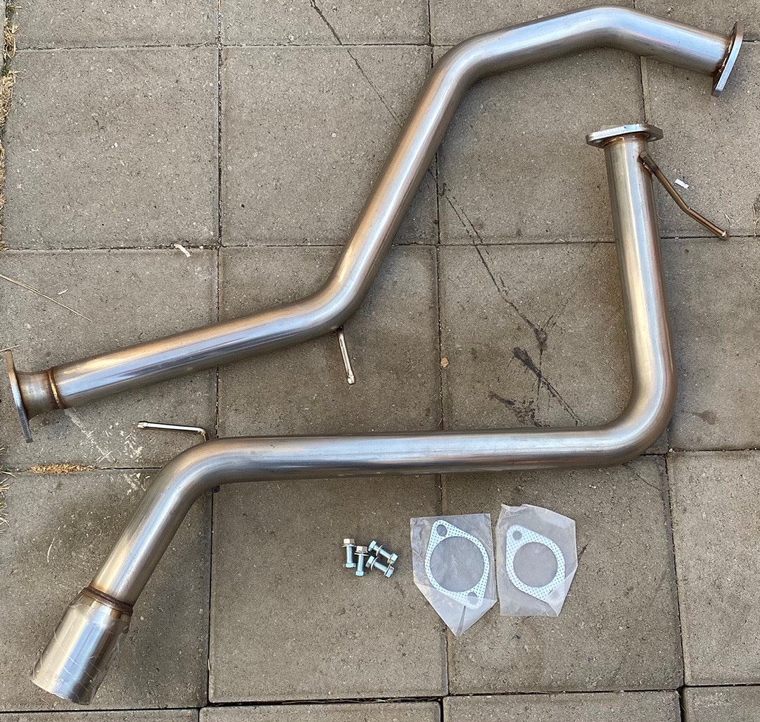 stainless steel catback exhaust with hardware and gaskets 16 Scion iM 17 Toyota Corolla iM CBE-SIM