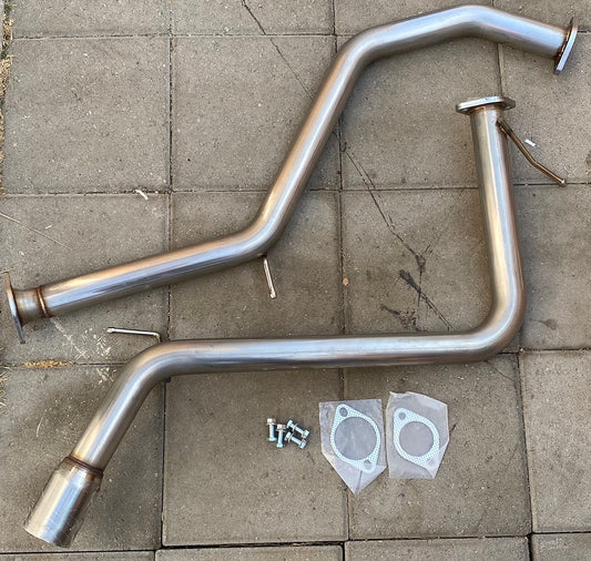 stainless steel catback exhaust with hardware and gaskets 16 Scion iM 17 Toyota Corolla iM CBE-SIM