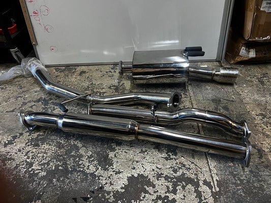 catback exhaust no hardware 12-15 honda civic 2 door coupe (non si) OB J2-CBE-os-064