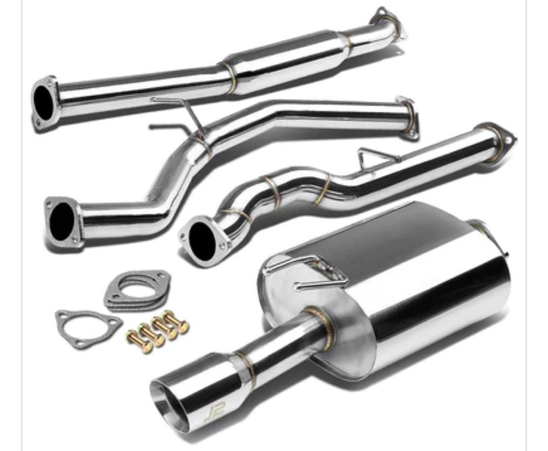 catback exhaust no hardware 12-15 honda civic 2 door coupe (non si) OB J2-CBE-os-064