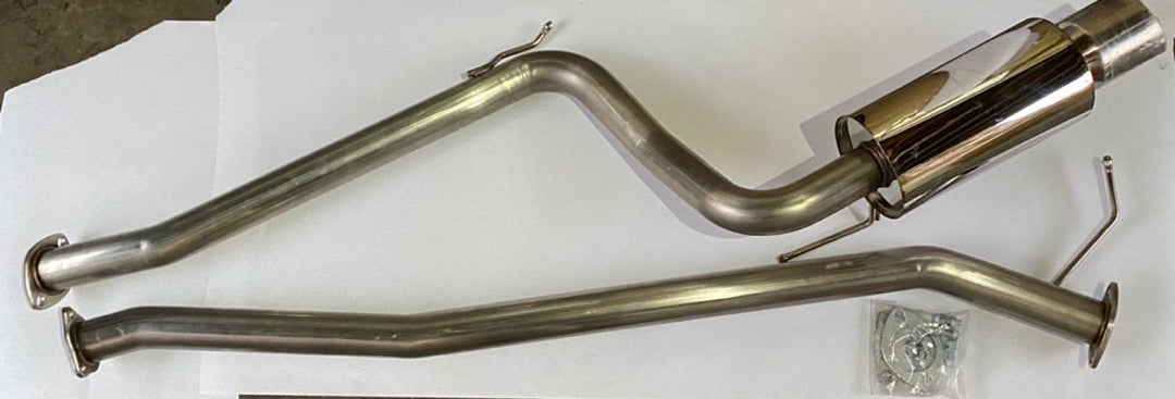 Stainless Steel Catback Exhaust System 03-04 HONDA ACCORD 2 DOOR 2.4L CBE-HA03L4-NRT