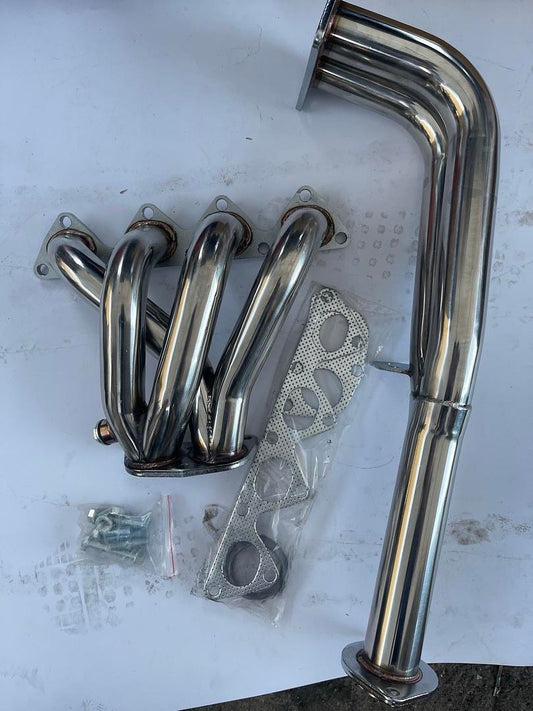 - exhaust Header - Stainless Steel 90-91 Acura Integra GS LS RS Hds-AI90RS