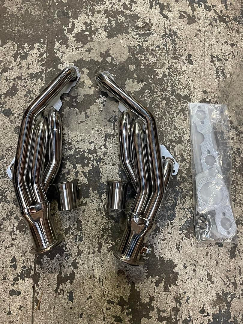 High-Performance 2-PC Stainless Steel Exhaust Header Kit 1988 to 1997 Chevy GMC C/K Series HDS-GMC85