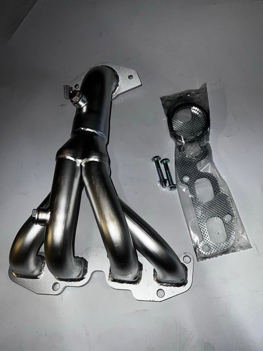 Performance 4-1 Design Stainless Steel Exhaust Header Kit (Silver Ceramic Coated) 02-06 Nissan Altima HDC-NA02-L4