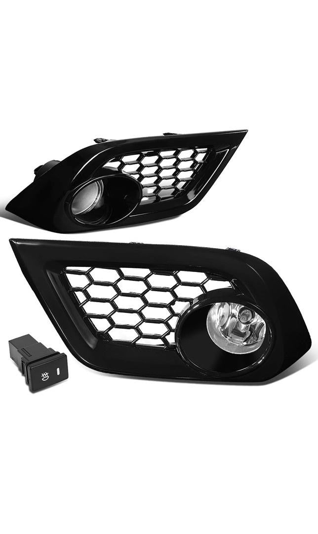 16-18 Toyota iM Scion Fog Light with Bezel & Switch Driver & Passenger Side Enhance Visibility FL-ZTL-305-CH