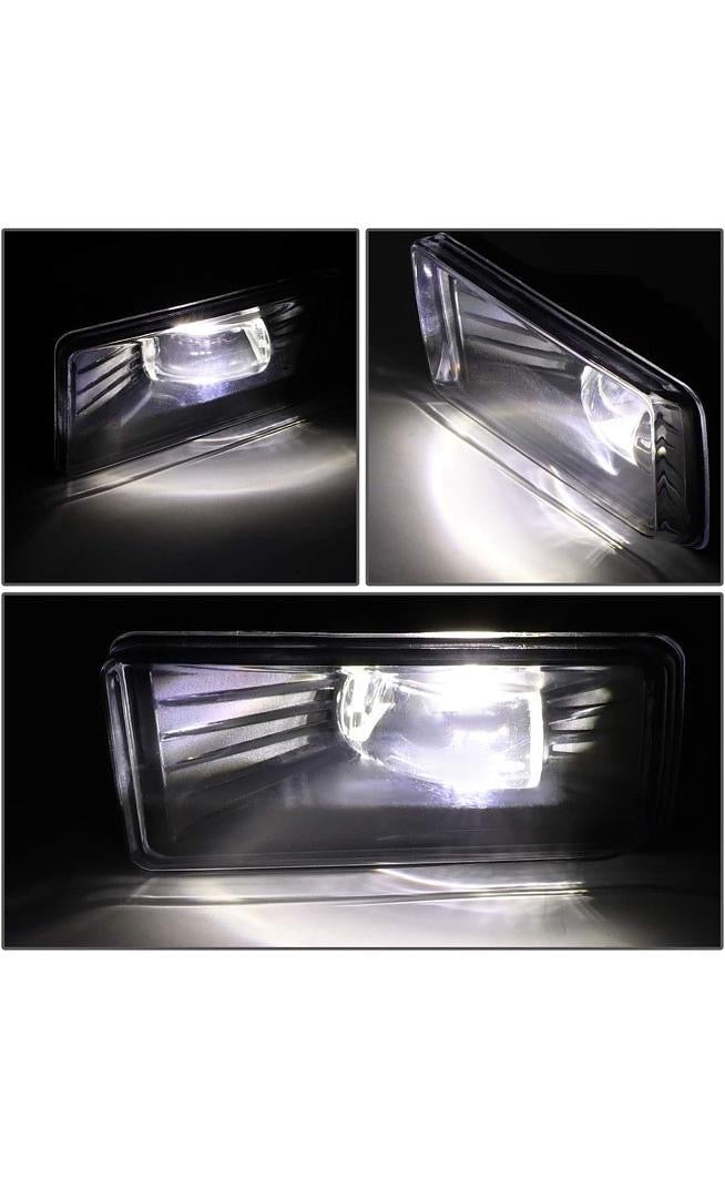 Fog Light With Switch Driver & Passenger Side Enhance visibility [Compatible with 14-15 Chevy Silverado 1500] FL-ZTL-264-CH