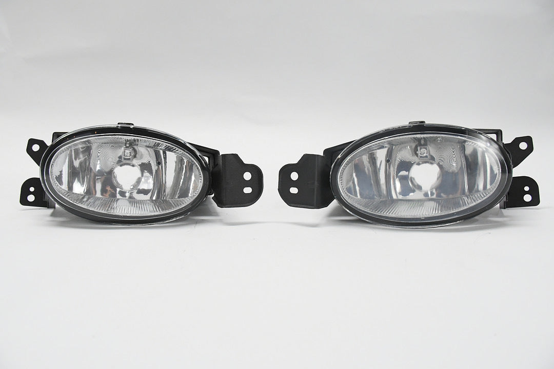 Front Bumper Chrome Fog Lights Enhanced visibility 2012 Honda Civic 4-Door parachoque delantero luz antiniebla cromado FL-HC124D-CH