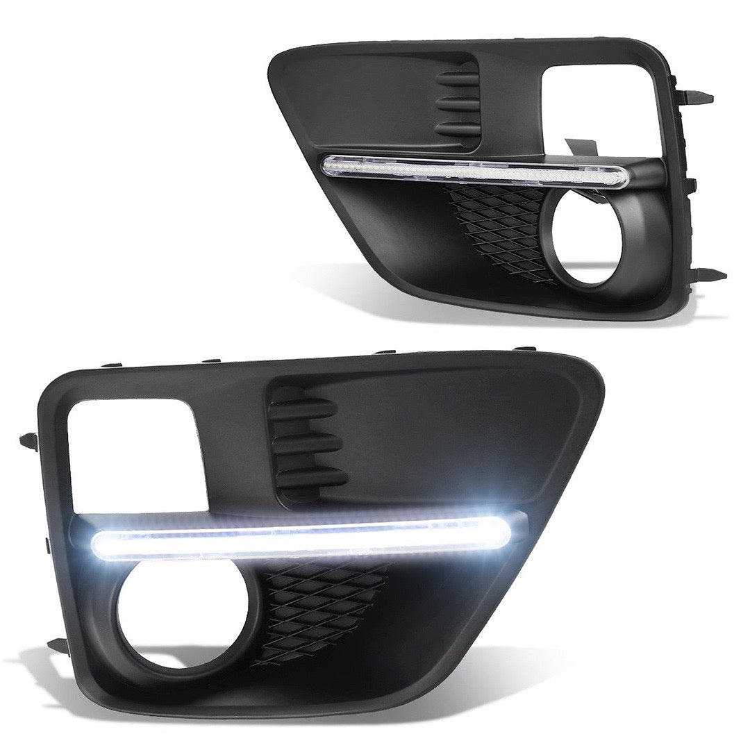 chrome fog lights clear lens, luz antiniebla cromados lente transparente 15-17 subaru WRX/STI FL-ZTL-225-ch