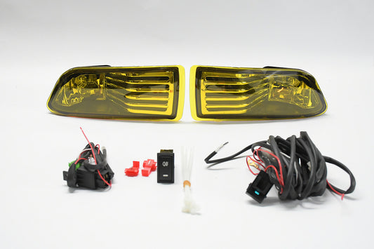 Front Bumper Amber Fog Lights Enhanced visibility Luz antiniebla parachoques delantero 05-10 Scion TC, FL-ZTL-153-AM