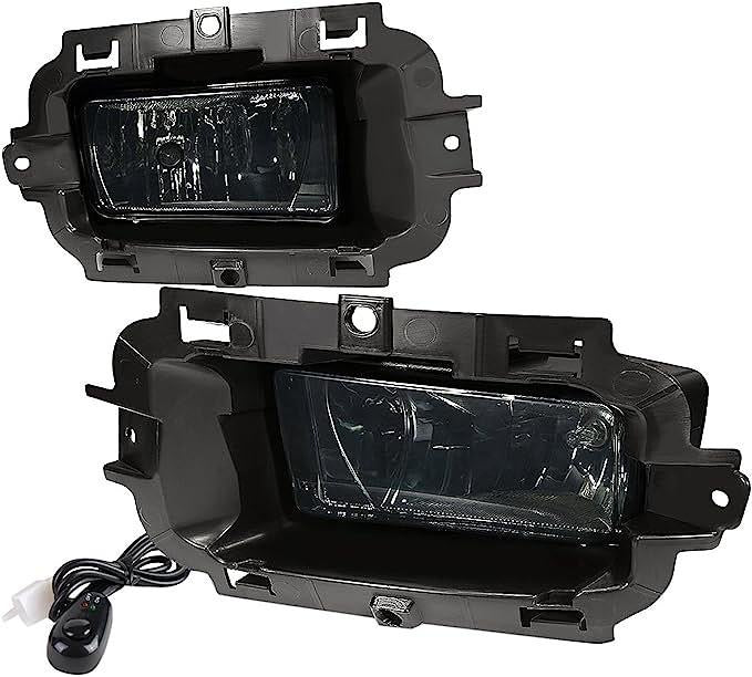 Assembly Smoked Fog Lights Enhance visibility for 14-15 Chevy Silverado 1500 FL-ZTL-803-SM