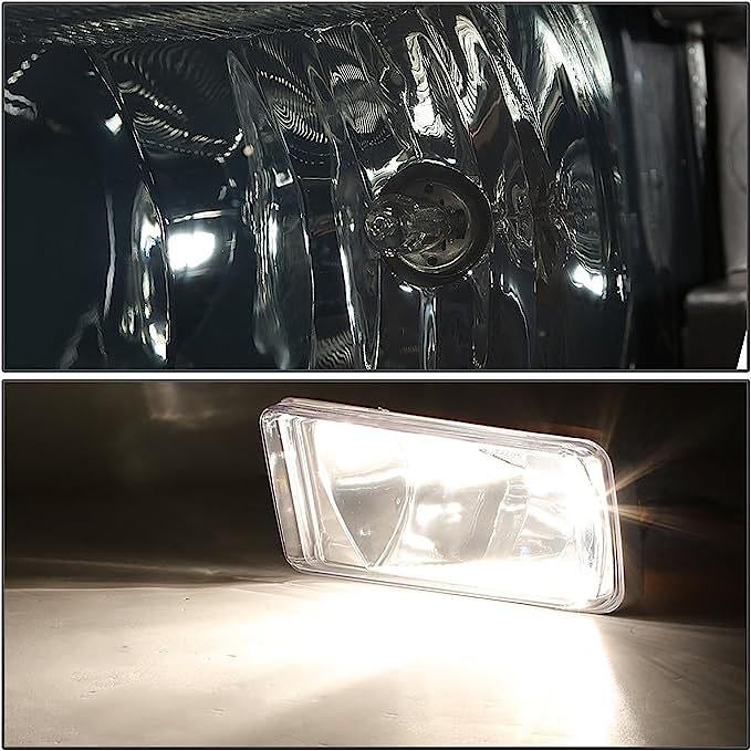 Assembly Smoked Fog Lights Enhance visibility for 14-15 Chevy Silverado 1500 FL-ZTL-803-SM